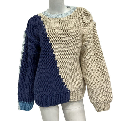 Loveshackfancy Oversized Ecru Isaiah Sweater Size XS