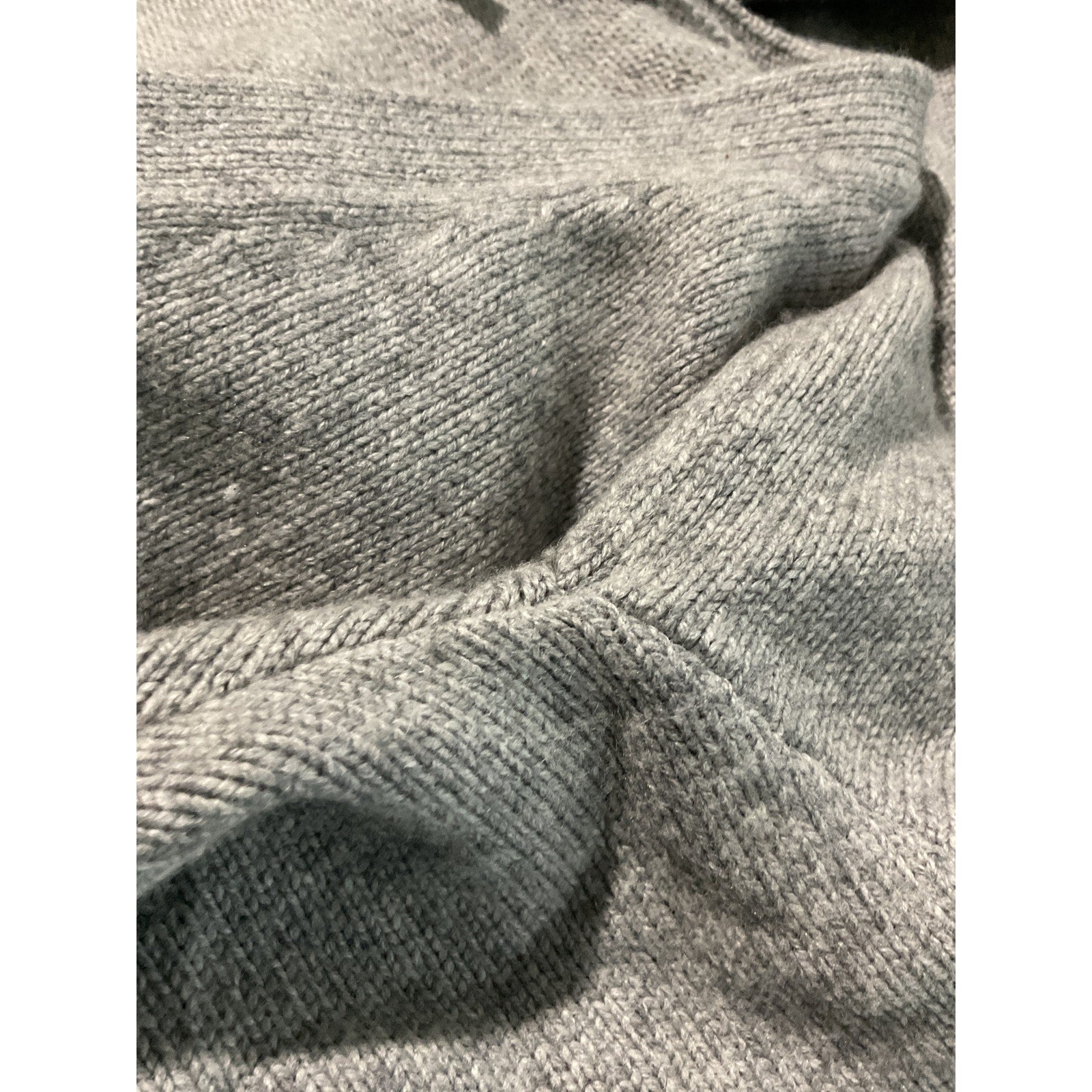Helsa 'Sanna' Grey Drop Shoulder Cardigan Size XL