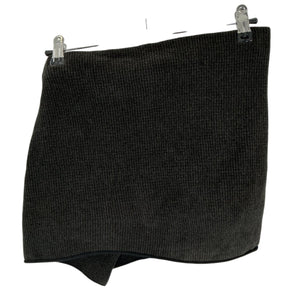 Jacquemus Ribbed Black Mini Skirt Size 32