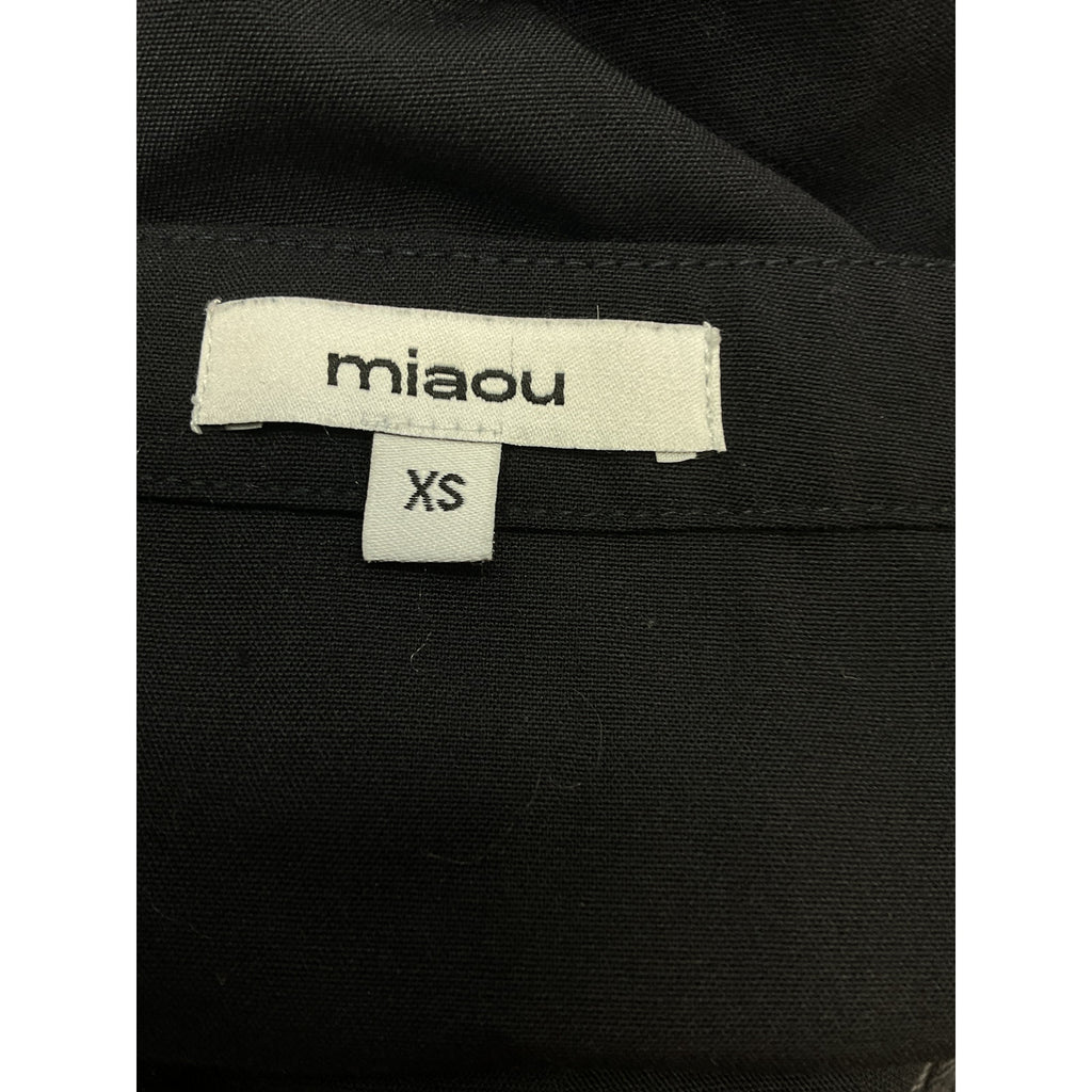 Miaou 'Micro' Black Crepe Mini Skirt Size XS