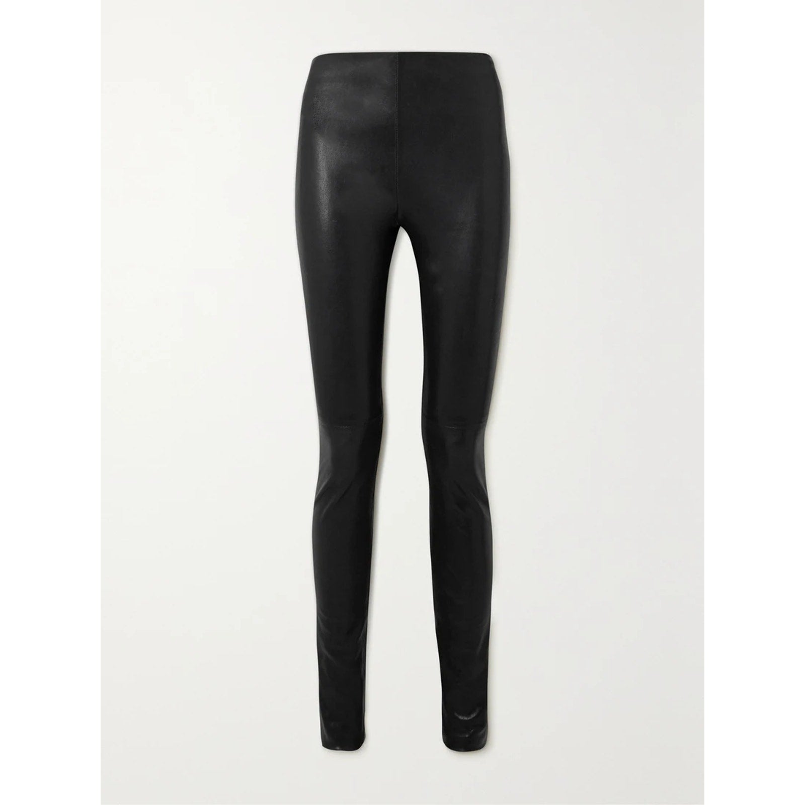 Ann Demeulemeester 'Florence' Black Leather Leggings Size S