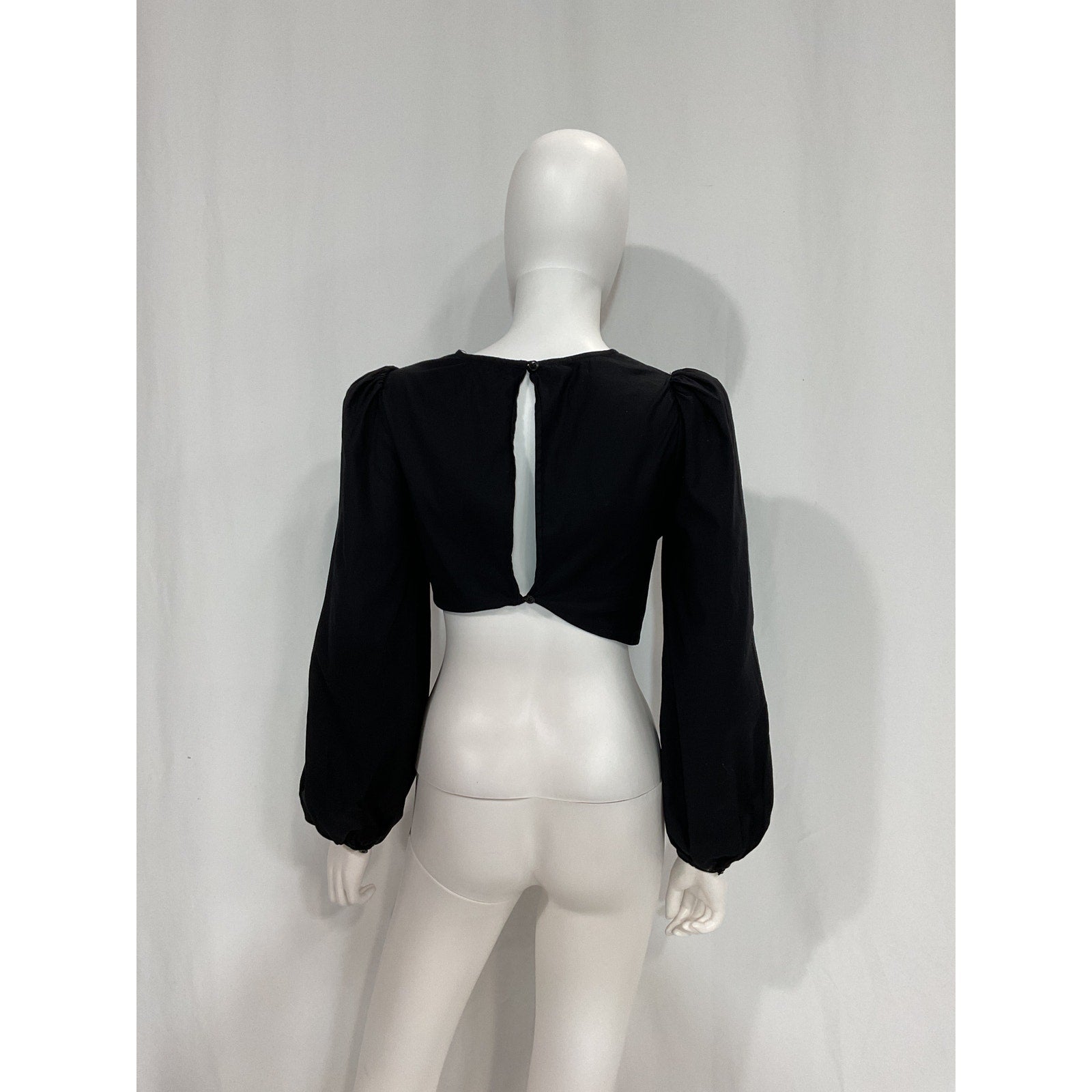 Reformation 'Derek' Black Top Size 2