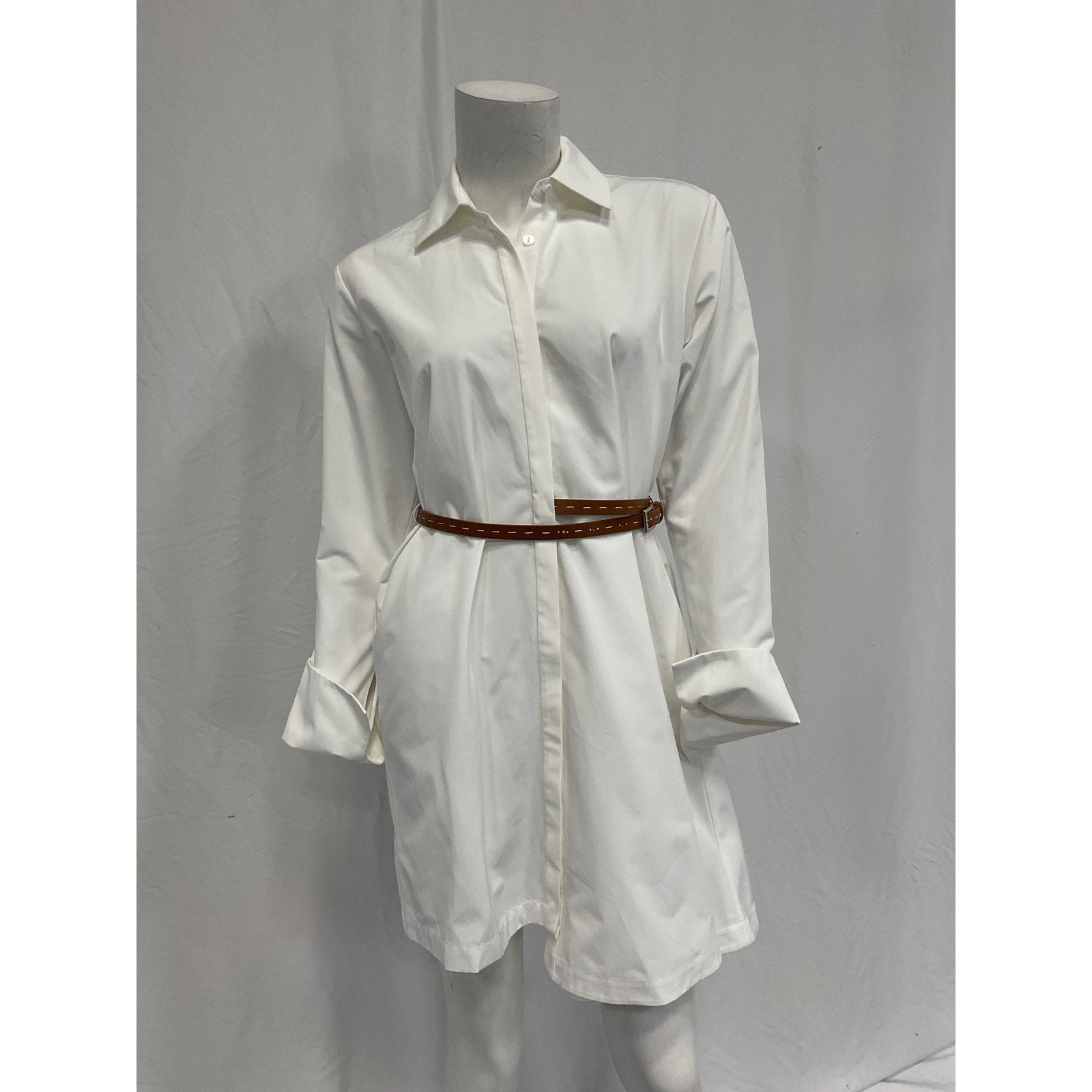 Alexis 'Veni' Cream Cotton Dress Size XS