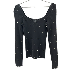 Generation Love Embellished Black Marlee Size M Sweater