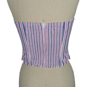 Favorite Daughter Striped Multicolor Lanai Bustier Size 6