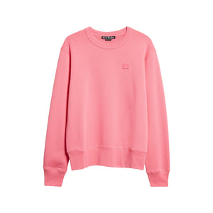 Acne Studios Signature Bright Pink Fairah Face Patch Size Small Sweatshirt