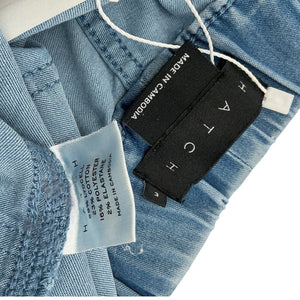 Hatch Relaxed Faded Indigo Easy Denim Jogger Pants Size 3