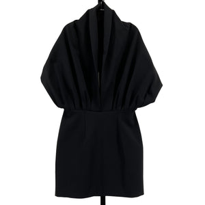 16Arlington Chic Black Vesper Mini Dress Size UK 8 / US 4 NWT