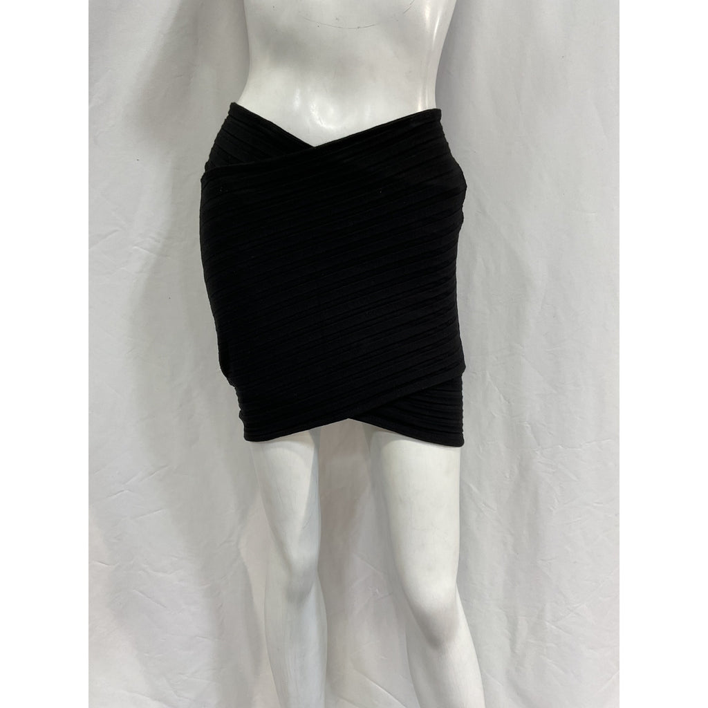 Simon Miller 'Adio' Black Rayon Skirt Size XS