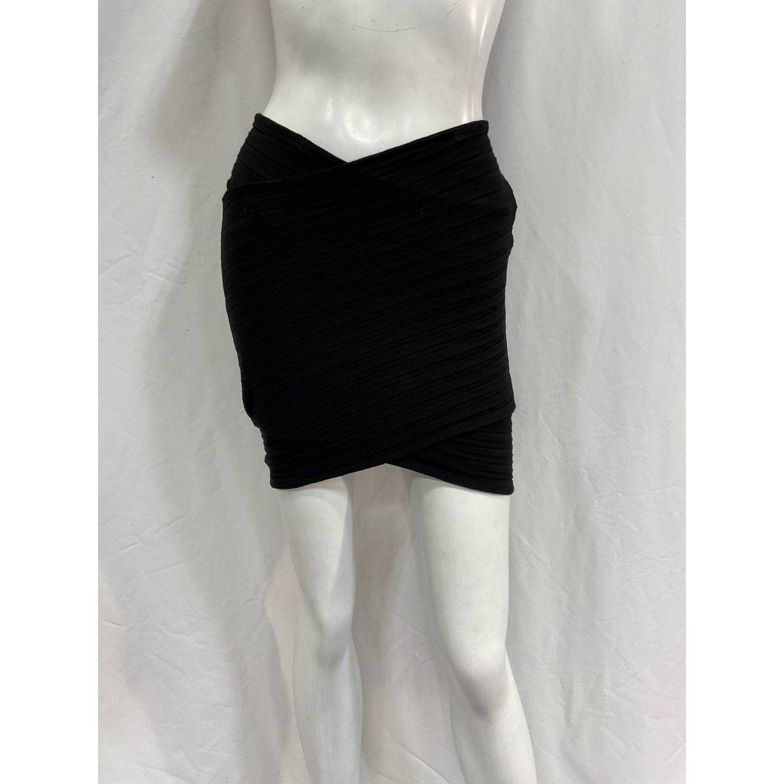 Simon Miller 'Adio' Black Rayon Skirt Size XS