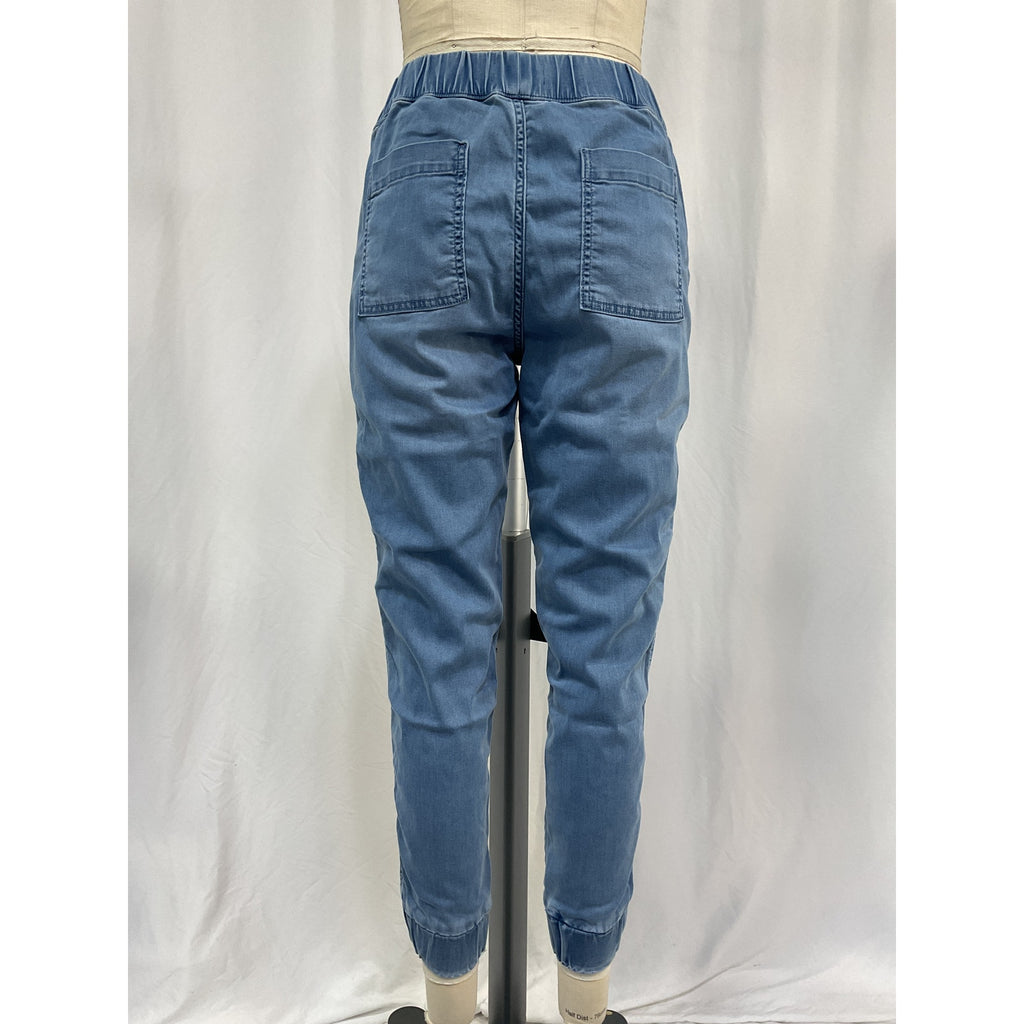 Hatch 'The Easy' Blue Lyocell Denim Jogger Size 1