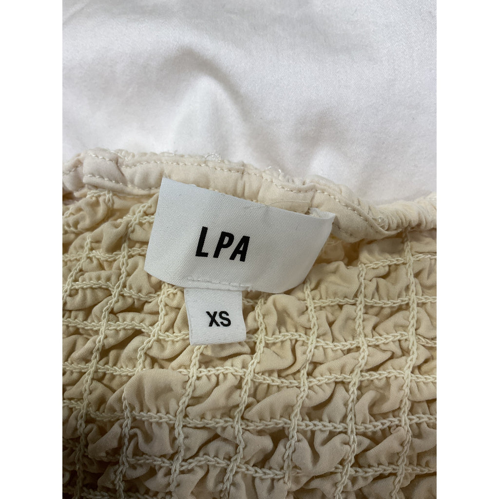 Lpa 'Stacci' White Mini Dress Size XS