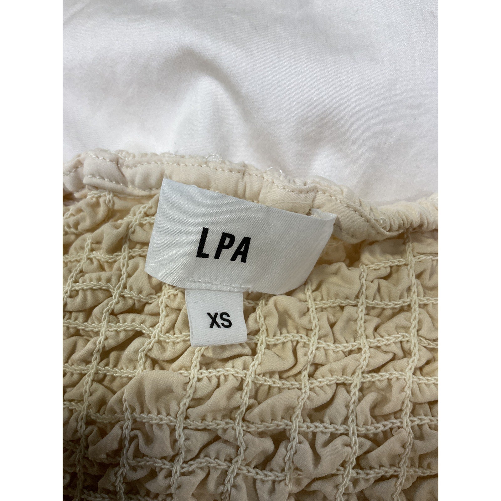 Lpa 'Stacci' White Mini Dress Size XS