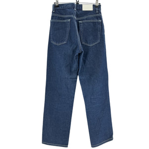 Eb Denim Classic Blue High Rise Straight Denim Jeans Size 24