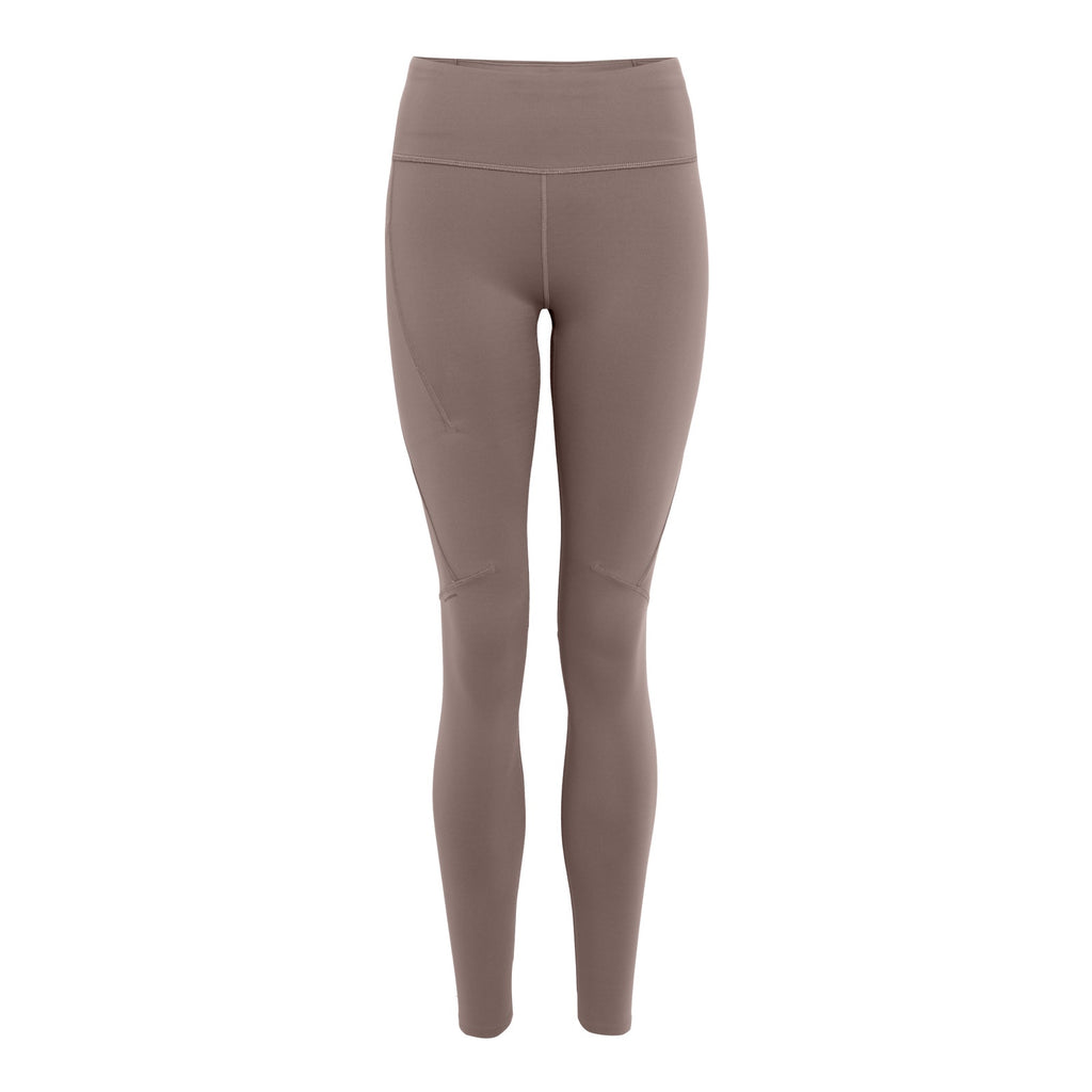 On Tan Polyester Performance Tights Legging Size S