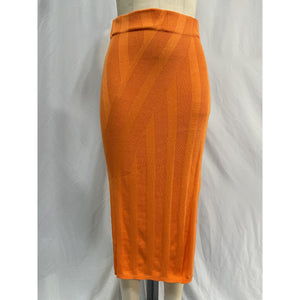 Solid & Striped 'The Ronnie' Gold Viscose Skirt Size S