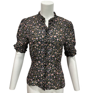 Selkie Floral Spirit Bistro Blouse Size M