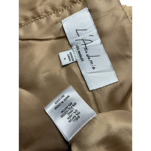 L'Academie Cutout Tan Alora Dress Size S