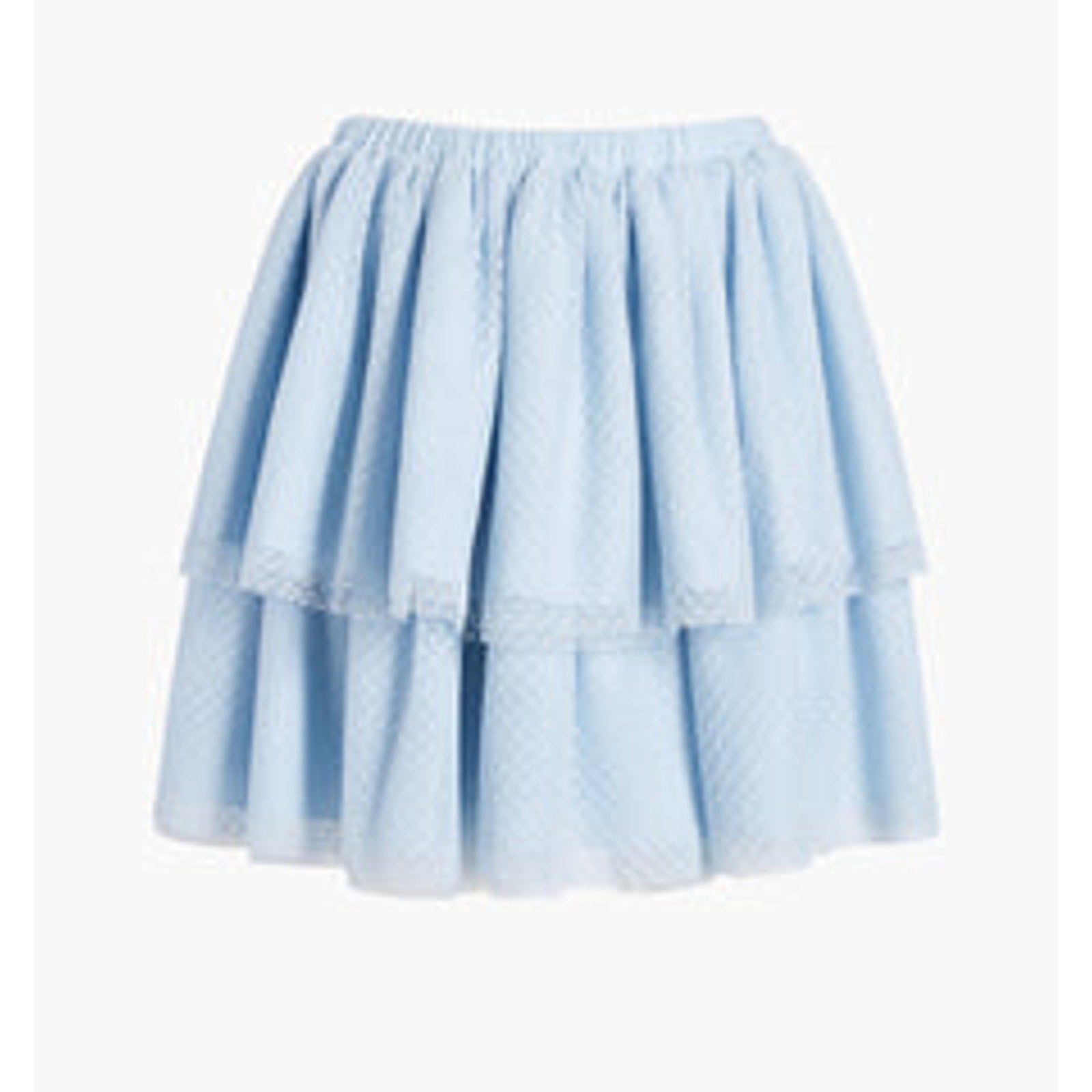 Hill House Home 'The Clara' Blue Nylon Tulle Skirt Size S