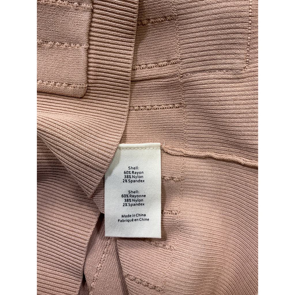 L'Agence 'Calypso' Pink Rayon Cardigan Size S