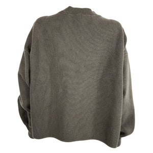 Alo Yoga Ribbed Brown Scholar Cardigan Sweater Size M