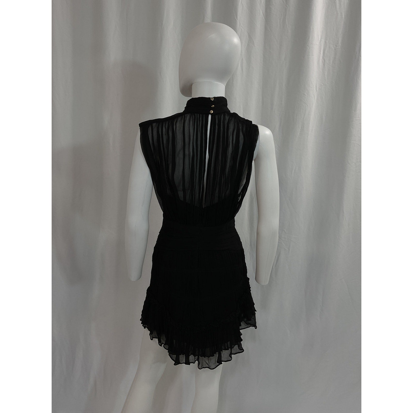 Shona Joy 'Safira' Black Mini Dress Size 4