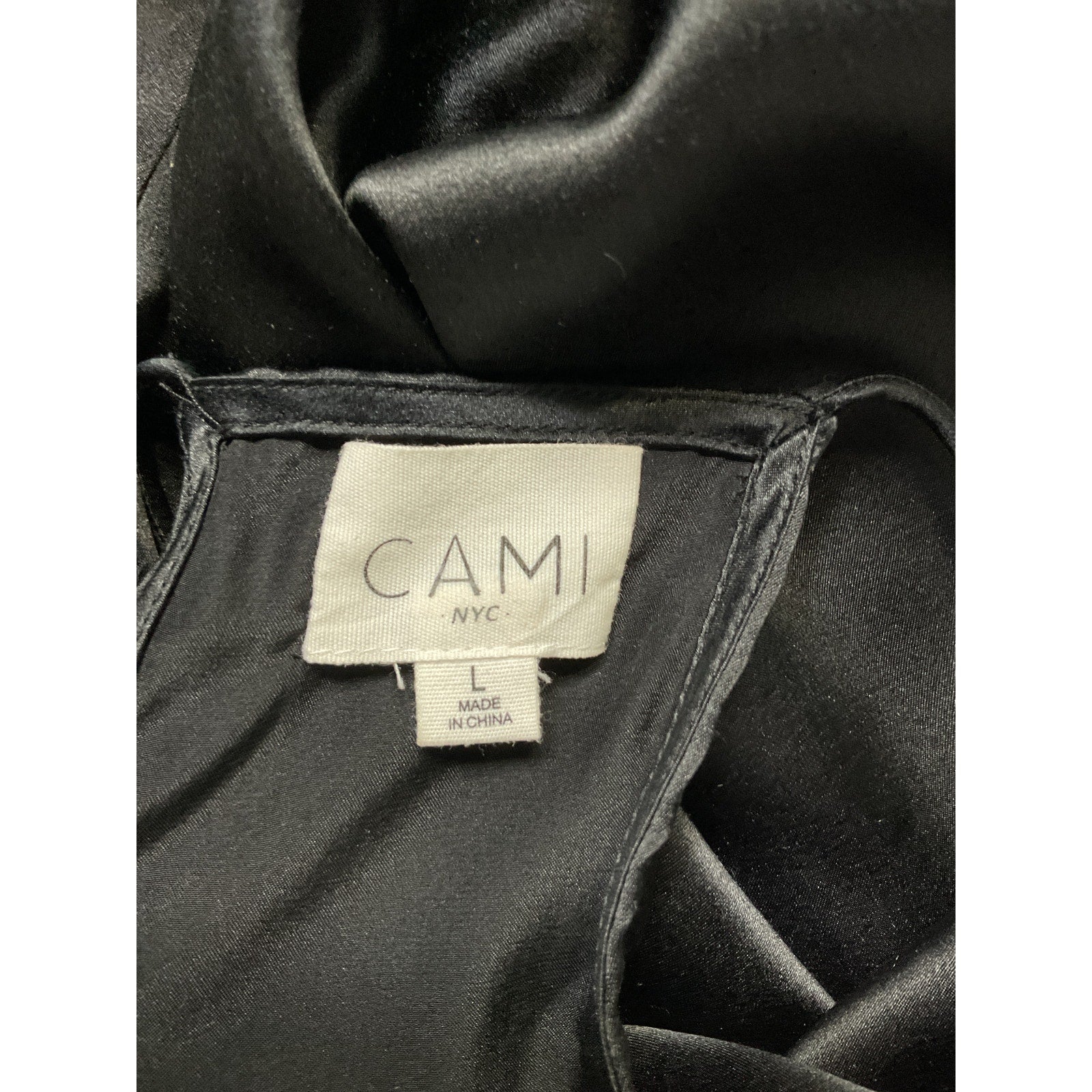 Cami Nyc 'The Daisy' Black Cami Size S
