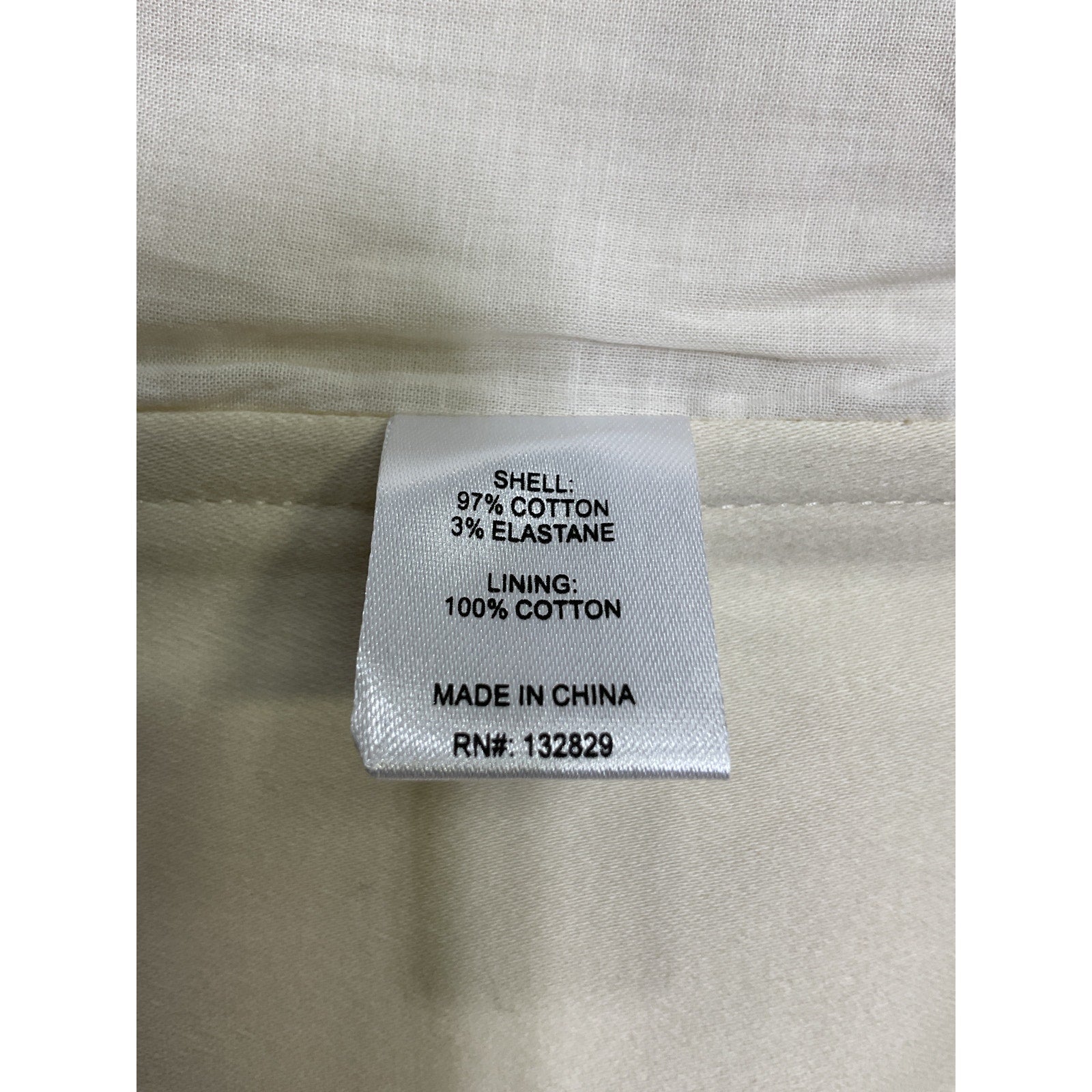 Camila Coelho 'Tashi' Ivory Cotton Top Size M