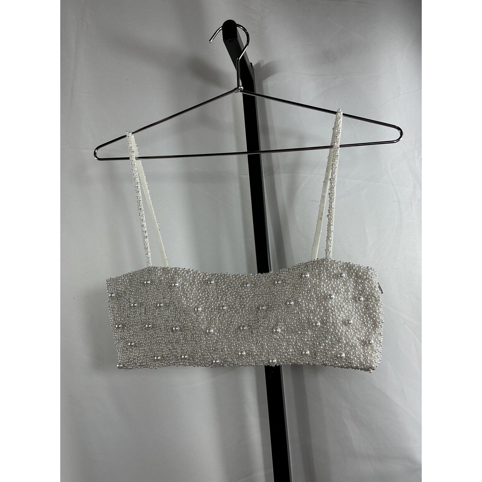 Retrofete 'Nikos' White Polyester Top Size XS