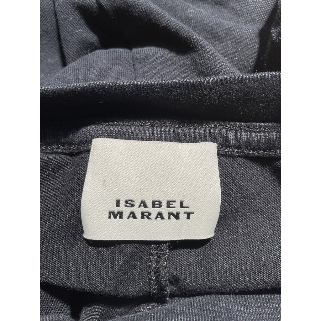 Isabel Marant 'Zineae' Black Cap Sleeve T-Shirt Size S