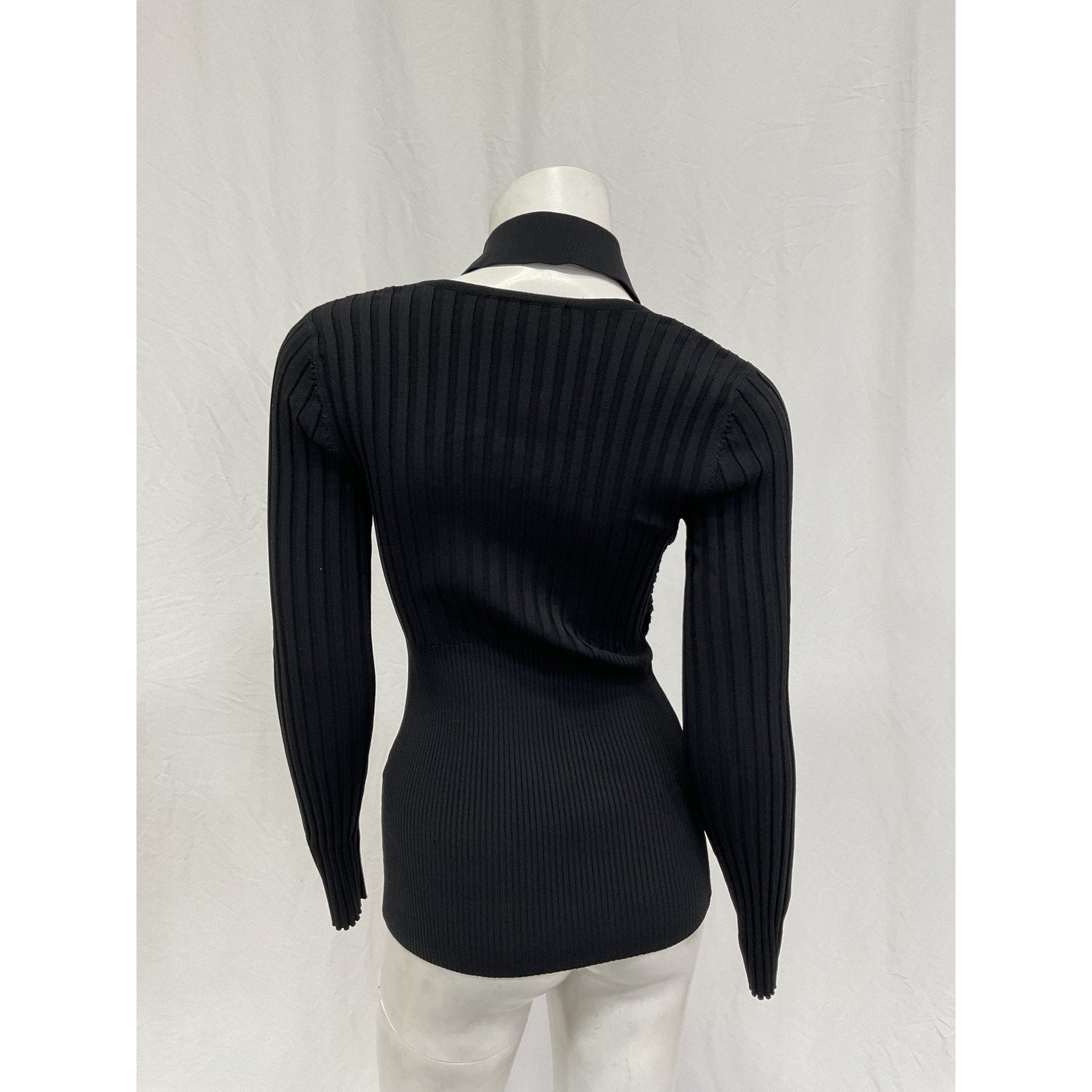 Significant Other 'Delta' Black Viscose Knit Top Size 2