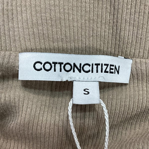 Cotton Citizen Ribbed Sand Dollar Melbourne Midi Skirt Size S NWT