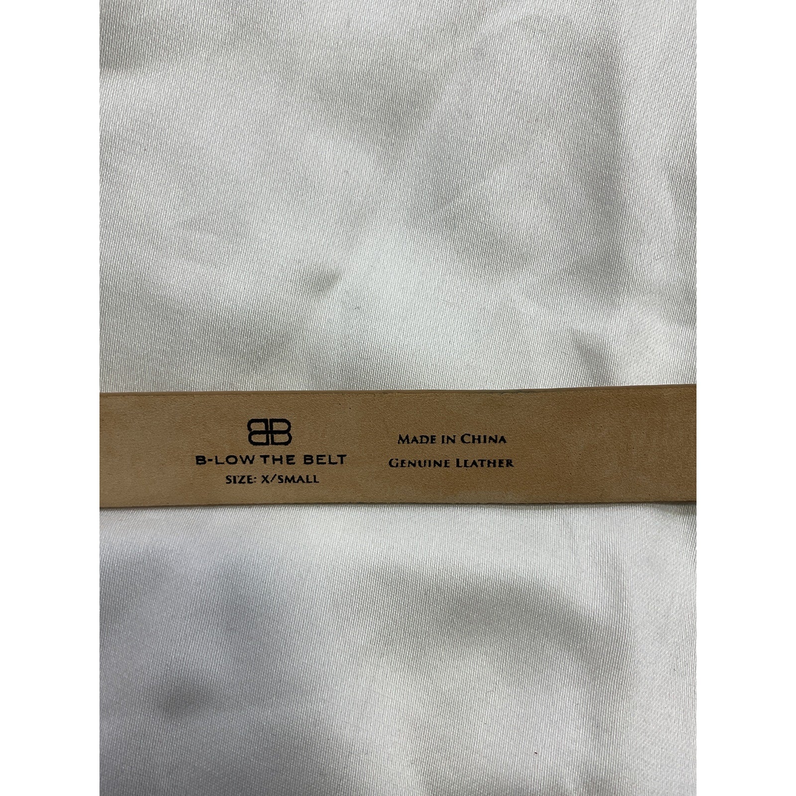 B-Low The Belt 'Hattie' Brown Belt Size XS