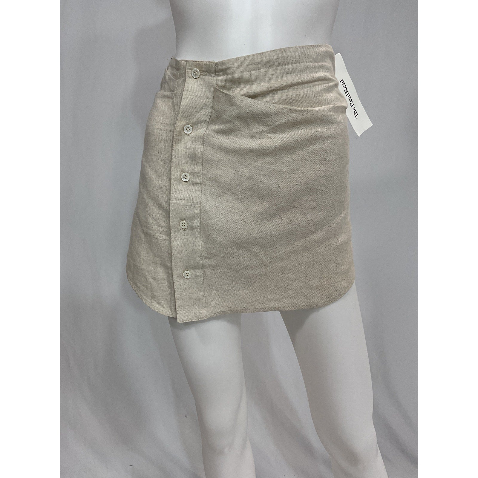 Jacquemus Mini Beige Skirt Size 34 - NWT