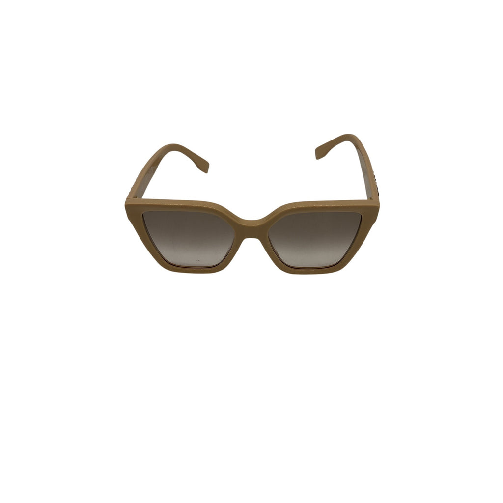 Fendi Square Beige Sunglasses Size OS