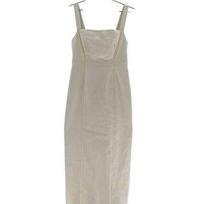L'Academie Elegant Beige Marianna Renia Maxi Dress Size M