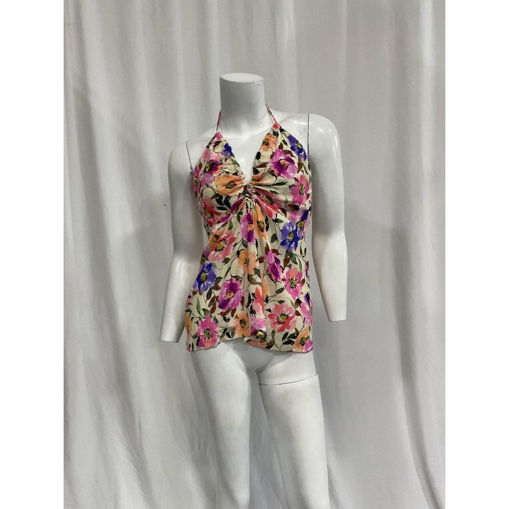 Favorite Daughter 'The Slow Dancing' Pink Halter Top Size M - NWT