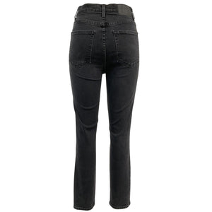 Grlfrnd Sleek Black Piper Denim Jeans Size 26