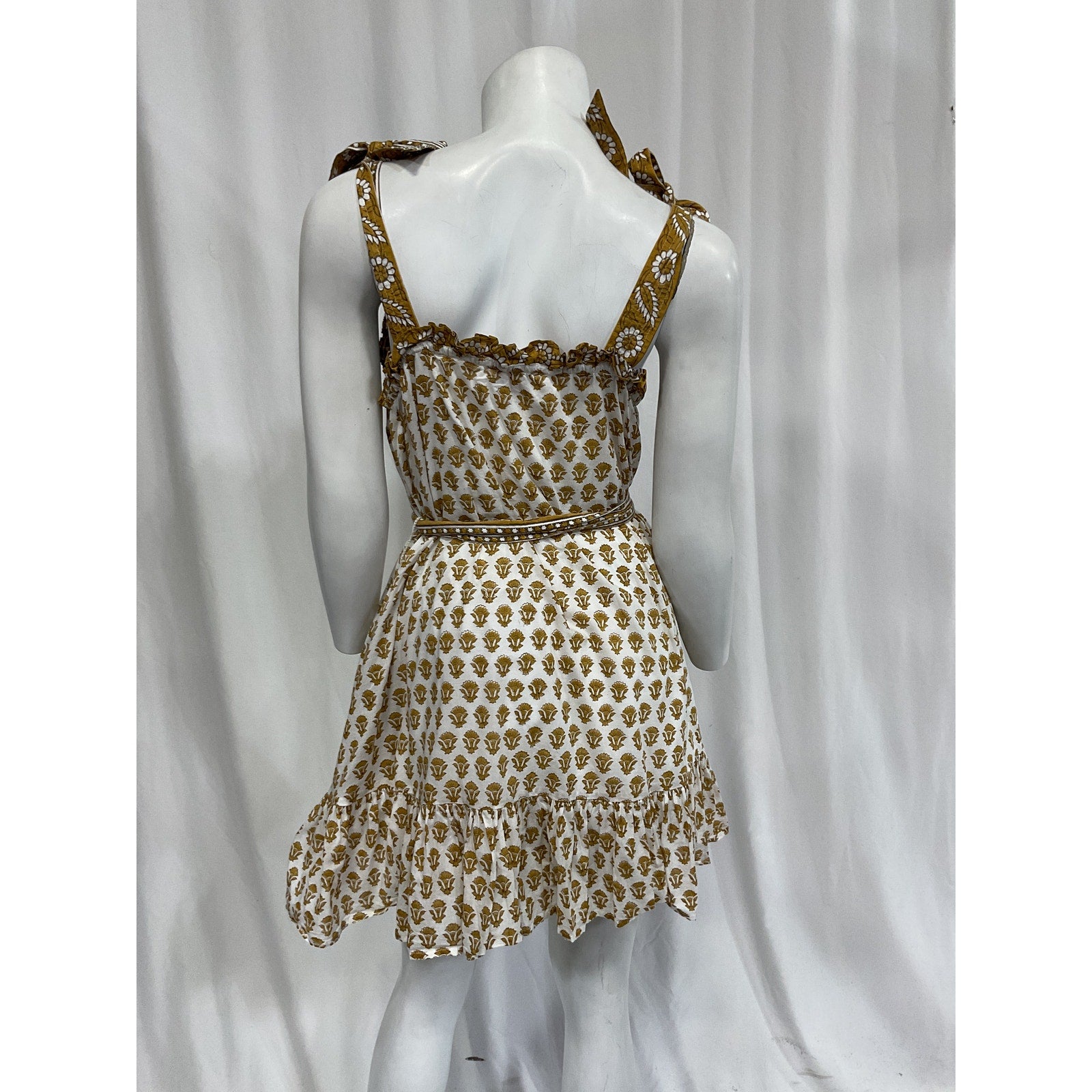 Cleobella 'Tillie' White Mini Dress Size S