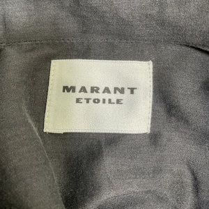 Isabel Marant Utility Black Nath Shirt Size 36 EU / US 4 NWT