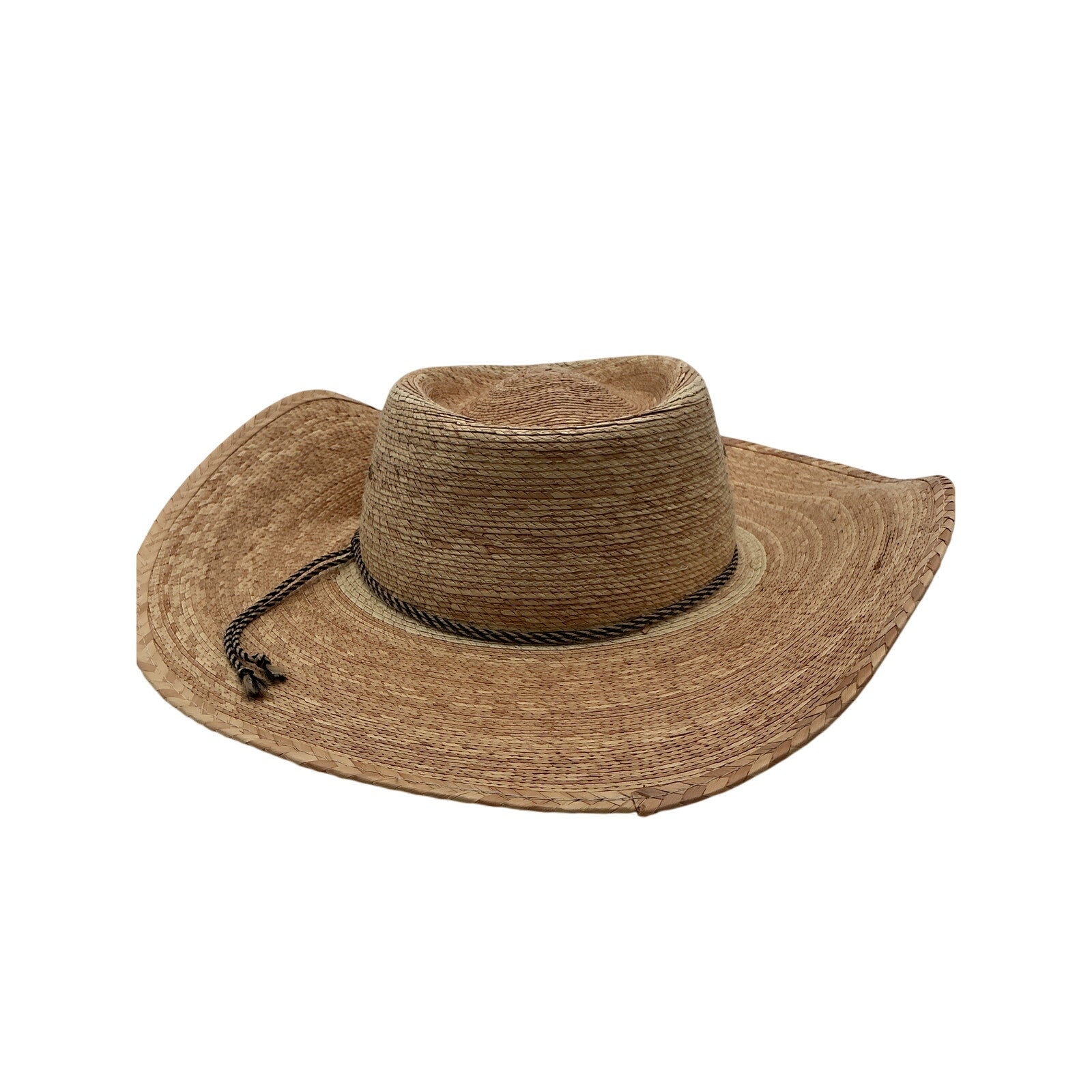 L*SPACE 'Wayne' Beige Cotton Wide-Brim Hat Size 0 / S