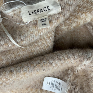 Lspace Cozy Tan Hygge Coat Size M/L