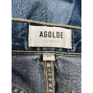 Agolde 'The 90s' Blue Pinch Waist Denim Jeans Size 23