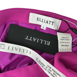 Elliatt Asymmetric Magenta Gwenyth Gown Size S