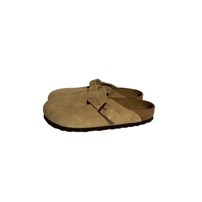 Birkenstock 'Boston' Beige Clog Size 6