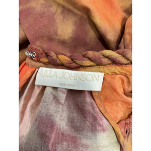 Ulla Johnson Bohemian Red Topaz Isolde Dress Size 2