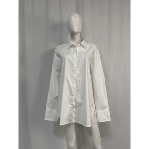 Hatch 'The Classic' White Cotton Buttondown Shirt Size 4 - NWT