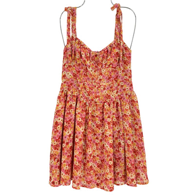 For Love & Lemons Floral Multicolor Felicia Dress Size S
