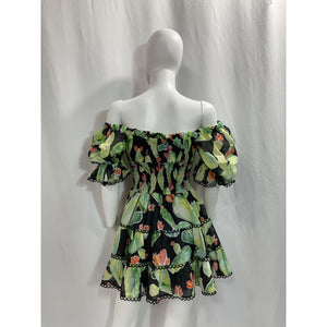 Charo Ruiz Ibiza 'Giulia' Black Mini Dess Size S