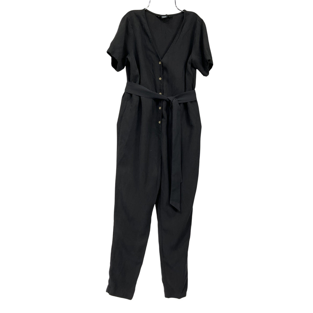 Hatch 'The Noelle' Black Tencel Jumpsuit Size 0